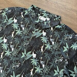 Yatta Golf AOP Floral Birds Golf Polo Men's Sz XXL Performance Stylish